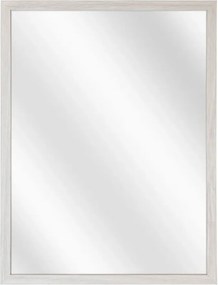 Drewniane lustro minimalistyczne biały dąb F7-R70