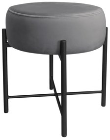 Taboret Pola noga metalowa czarna BL14