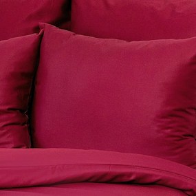 Kvalitex Pościel satynowa winny, 140× 200 cm, 70 × 90 cm, 140 x 200 cm, 70 x 90 cm