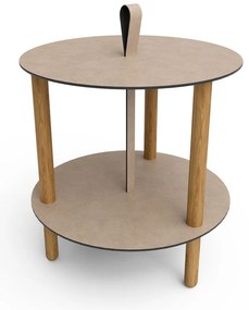 Okrągły stolik ø 48 cm Strap L Bull – LIND DNA