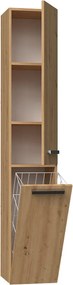 Meble łazienkowe, Dąb Artisan, 30 x 174 x 30 cm