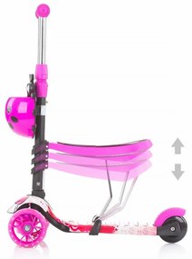 Hulajnoga Chipolino z prowadnicą Kiddy Evo 3w1,Lollipop