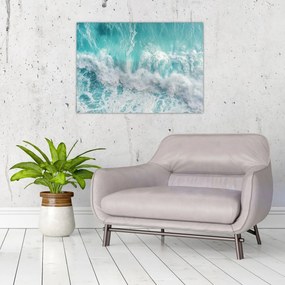 Obraz - Widok na fale oceanu (70x50 cm)