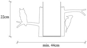 Podpórka do książek Forest – Mioli Decor