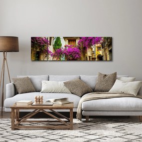 Obraz - Śródziemnomorska leniwa aleja (170x50 cm)