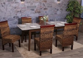 Krzesło do jadalni Manfredonia (zestaw 6 sztuk),  jasny, bez poduszki