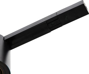 Nowoczesny system szynowy 1-fazowy z 5 reflektorami czarnymi - Rondoo Up