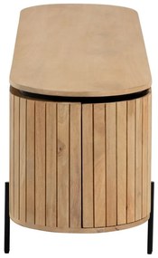 Szafka pod TV z litego drewna mango 160x56 cm Licia – Kave Home