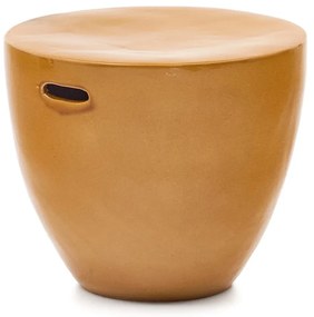 Okrągły ceramiczny stolik ogrodowy ø 46 cm Mesquida – Kave Home
