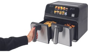 ProfiCook FR 1287 H podwójna frytkownicakonwekcyjna, 8 l