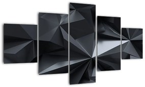 Obraz - Abstrakcja geometryczna (125x70 cm)