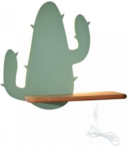 Zielona lampka nocna dla dzieci led z wtyczką B7-G60