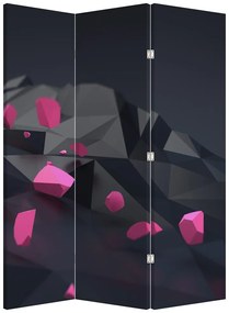 Parawan - Abstrakcja 3D (126x170 cm)