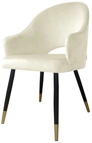 Krzesło obrotowe Velvet podstawa czarno-złota MG50