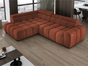 Narożnik BULL L Lewostronny z Elektryczną Regulacją SALVADOR 07 WERSAL