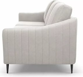 Sofa Valoris 3-osobowa welur – nowoczesna kanapa wolnostojąca do salonu