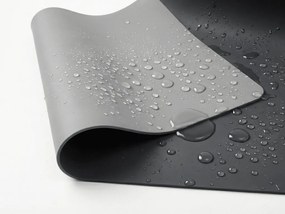 Wodoodporna mata na stół 50x80 cm, szara / grafitowa