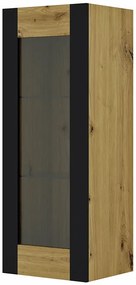 Witryna ścienna dąb artisan M9-C19