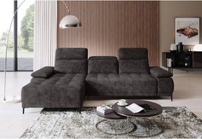 Narożnik FOCUS S Mini z elektryczną regulacją w tkaninie SALVADOR 04 WERSAL