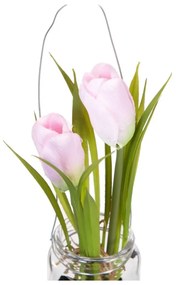 Sztuczny kwiat (wysokość 18 cm) Tulip – Ixia