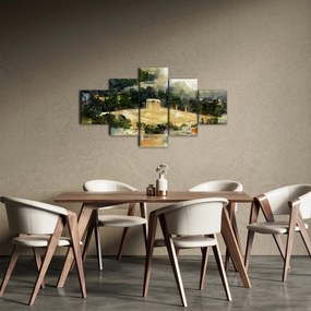Obraz - Świątynia Zeusa, Ateny, Grecja (125x70 cm)