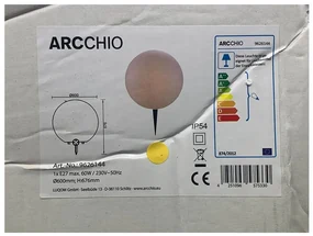 Arcchio - Lampa zewnętrzna SENADIN 1xE27/60W/230V 60 cm IP54