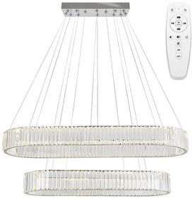 LAMPA SUFITOWA WISZĄCA LED APP1546-CP2 CHROM