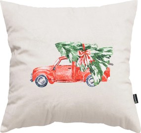 Poszewka na poduszkę Christmas Car 43x43 cm