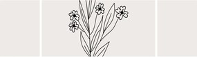 Obraz - Meadow Flower N⁰1 (170x50 cm)