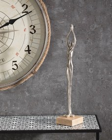 Dekoracja Silver Woman II wys. 52cm