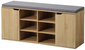 Szafka na buty z siedziskiem, 103 x 30,5 x 48 cm