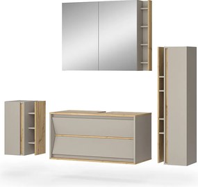 Zestaw mebli łazienkowych kaszmir 100x45x50 edelin