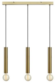 Lampa wisząca w kolorze złota Markslöjd Sencillo, dł. 75 cm