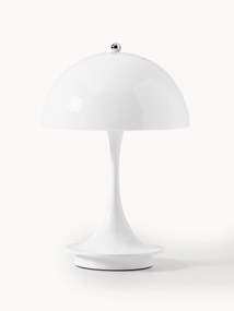 Mobilna lampa stołowa LED z funkcją przyciemniania Panthella, W 24 cm, projekt Verner Panton