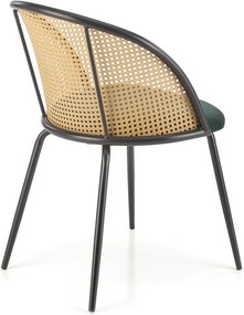 Krzesło z plecionką wiedeńską na oparciu K508