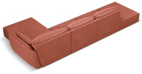 Czerwony narożnik (prawostronny) Vanda – Mazzini Sofas