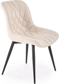Krzesło do jadalni z ozdobnymi przeszyciami K567 Halmar