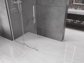 Mexen Velar L ścianka prysznicowa rozsuwana Walk-in 100 x 200 cm, transparent 8 mm, chrom - 871-100-003-03-01