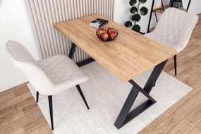 Nierozkładany stół do jadalni w stylu loft ST(B)-FX/X60