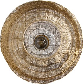 Orientalna lampa sufitowa złota 45 cm - Vadi