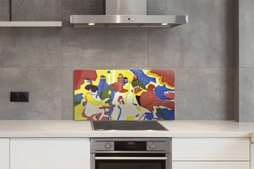Panel nad Blat Kuchenny Kompozycja Orientalna - Kandinsky