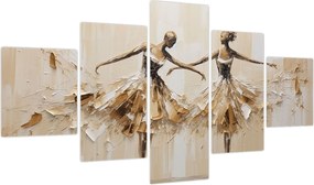 Obraz - Baleriny (125x70 cm)