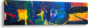Obraz - Abstrakcja (170x50 cm)