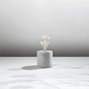 Lampa biurkowa SALGADO beton SOLLUX  LIGHTING