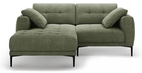 Zielony narożnik (lewostronny/z szezlongiem) Bemy – Micadoni