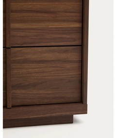 Brązowa komoda w dekorze orzecha 100x78x50 cm Onix – Kave Home