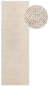 Kremowy chodnik odpowiedni do prania 80x240 cm Rocco Cream – Elle Decoration
