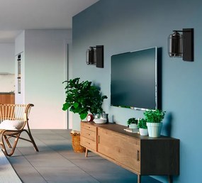 Czarny kinkiet industrialny - 4X Z047 K1-H91