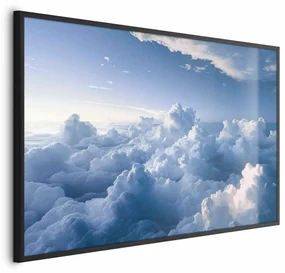Plakat Podniebne pejzaże 60x40 cm z ramą czarną bez marginesu ARTGEIST B