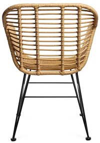 Krzesło plecione JARDIN naturalne HOMLA
